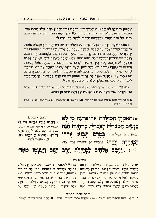 חומש מבואר - עמוד 6 לדוגמה