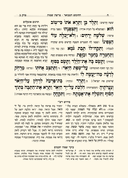 חומש מבואר - עמוד 8 לדוגמה