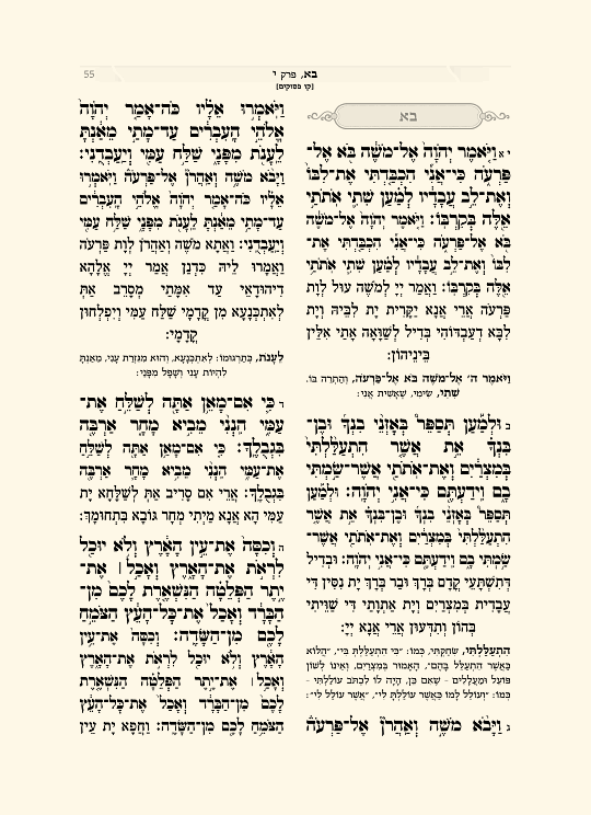 שנים מקרא - עמוד 1 לדוגמה