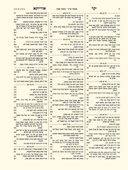 יקר אורייתא מפתחות א - עמוד 4 לדוגמה